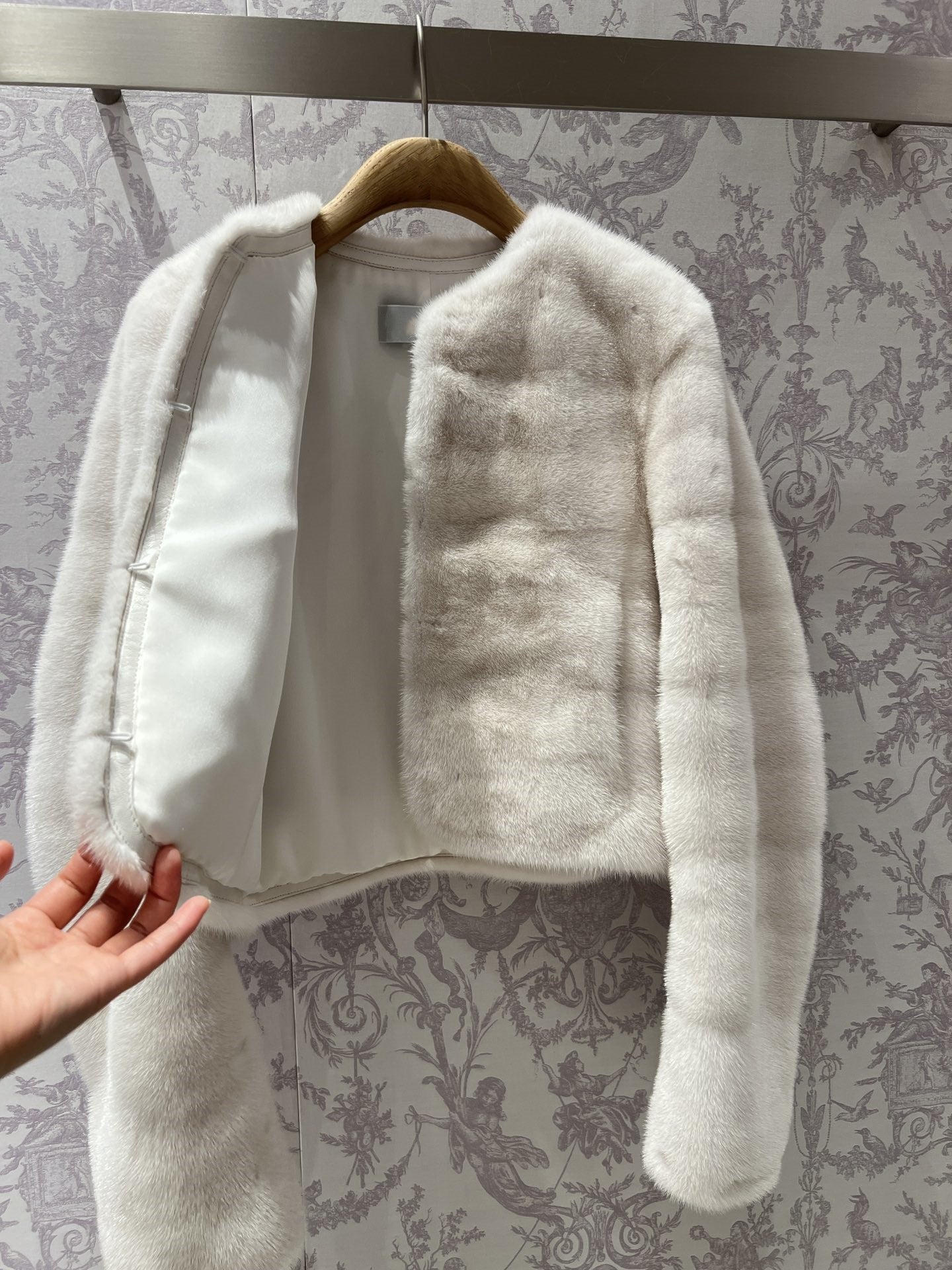 White Mink Coat