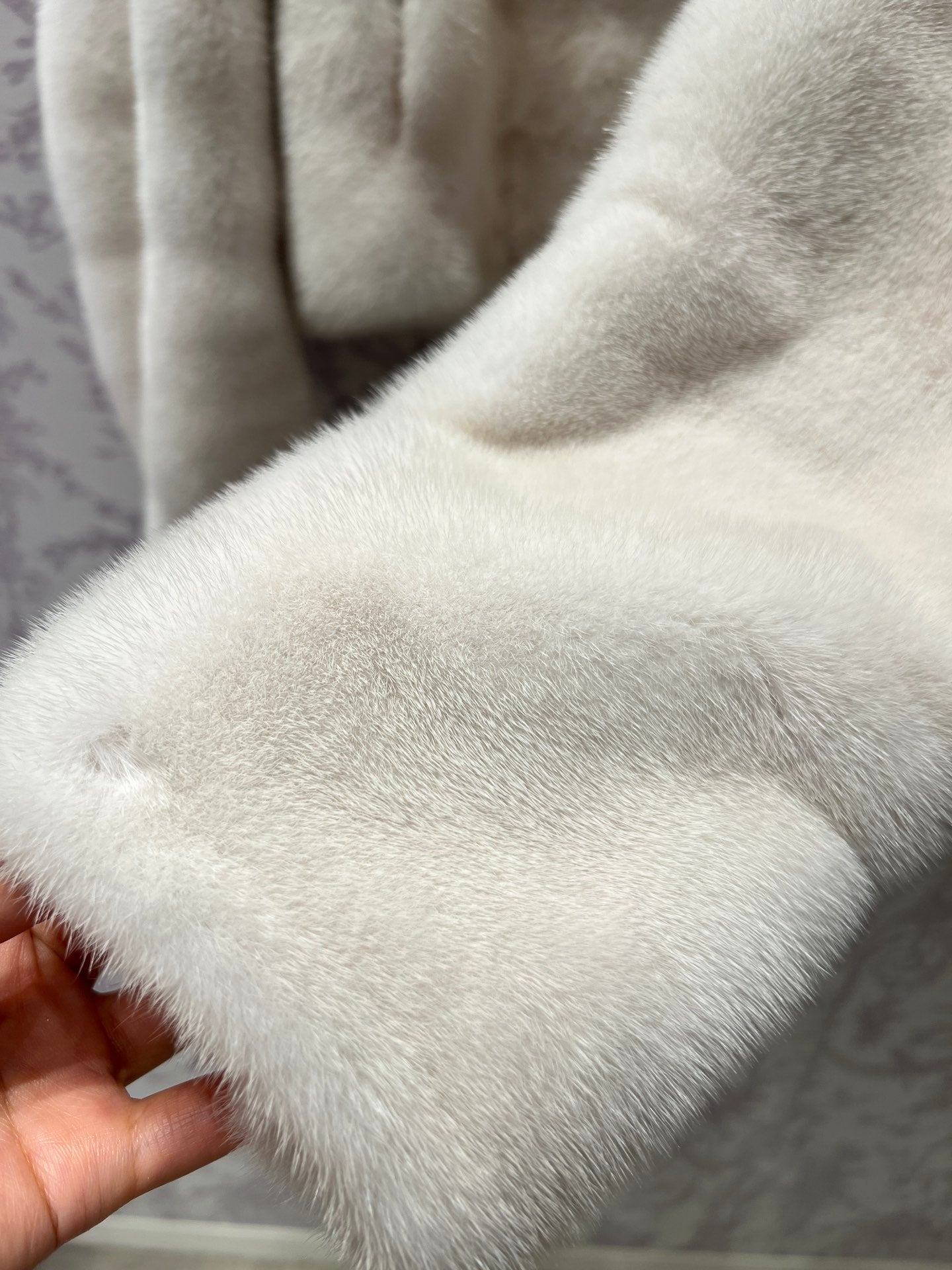 White Mink Coat