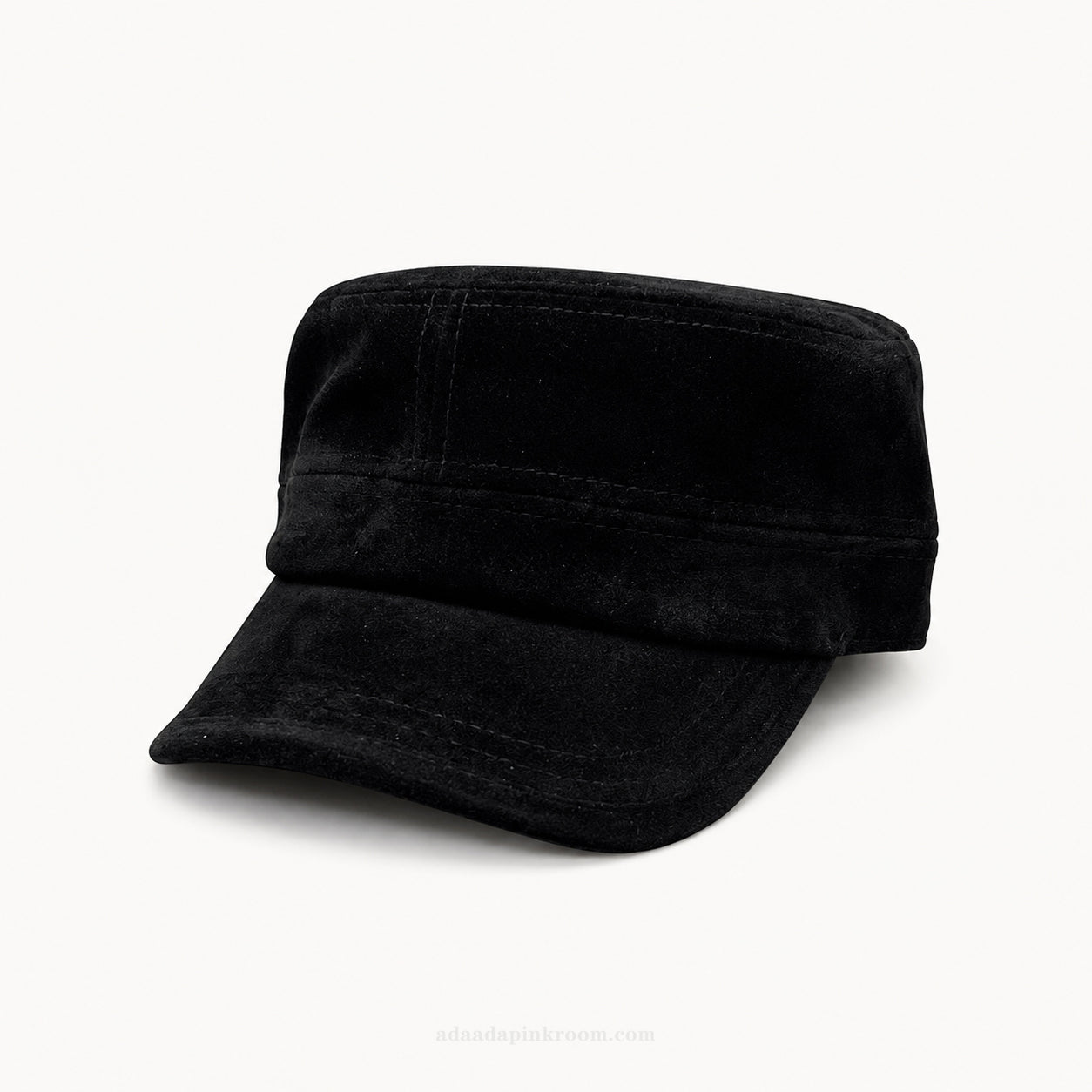 Suede-Effect Cadet Cap