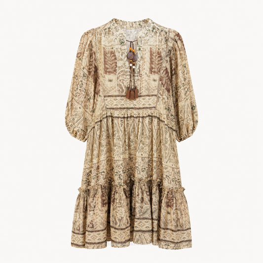 Printed Mini Dress
