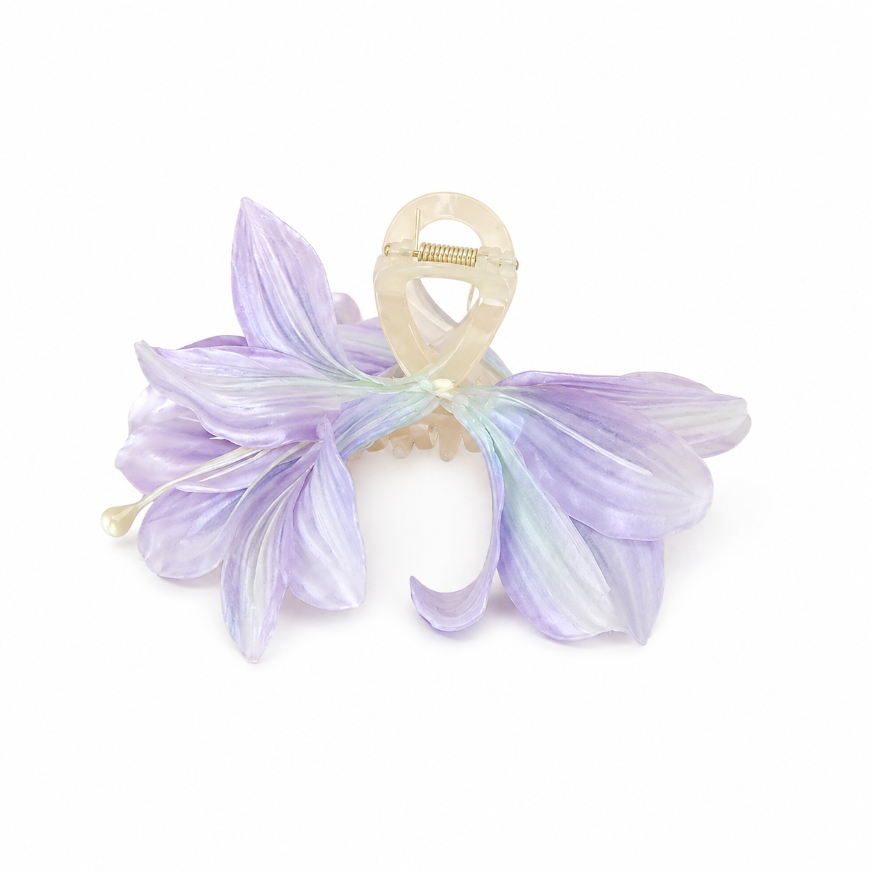 Flower Clip in Lavender Fairy Cake
