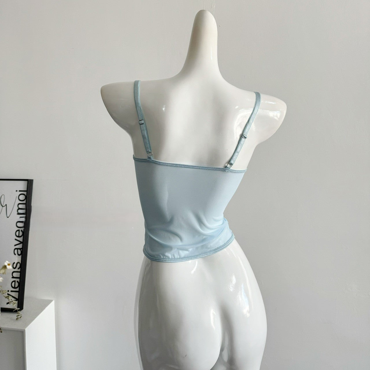 Blue Lace Camisole