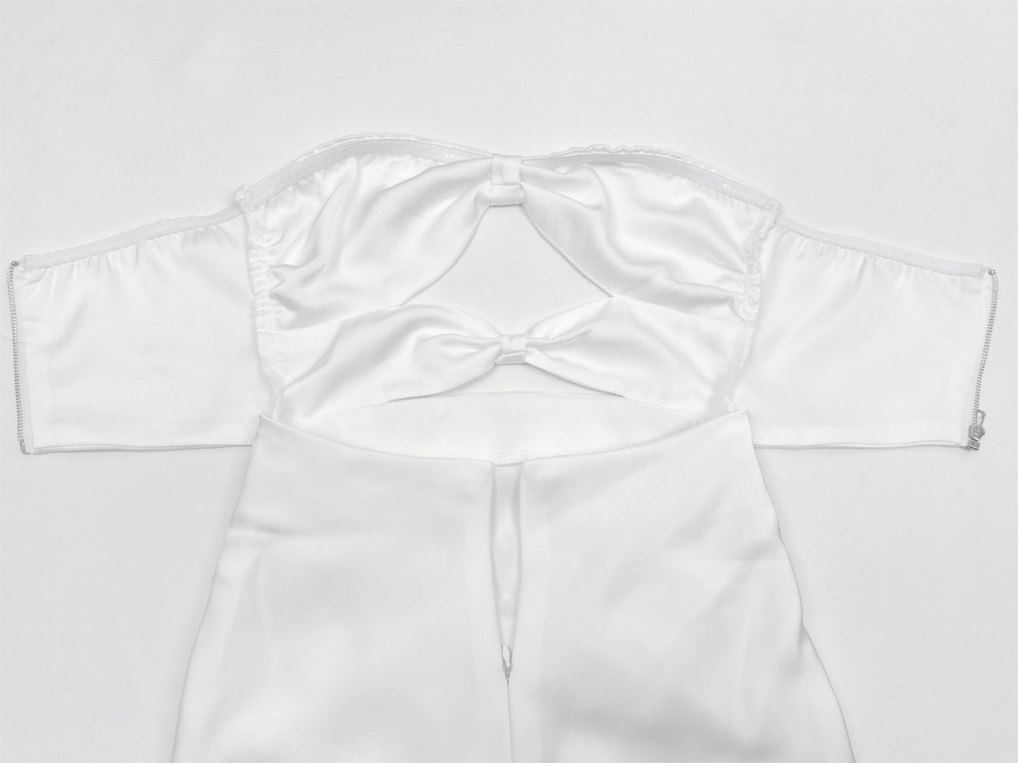 Strapless Butterfly Fitted Dress