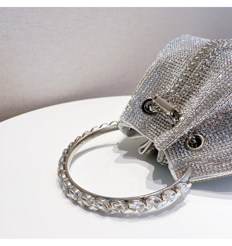 New Handbag Diamonds Evening Clutch Wedding Party Bag