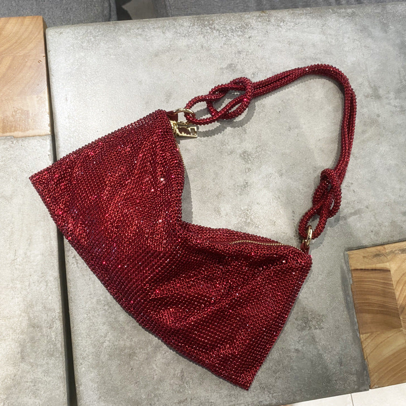 Rhinestone armband diamond handbag
