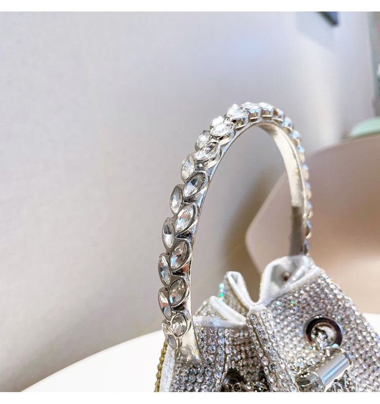 New Handbag Diamonds Evening Clutch Wedding Party Bag
