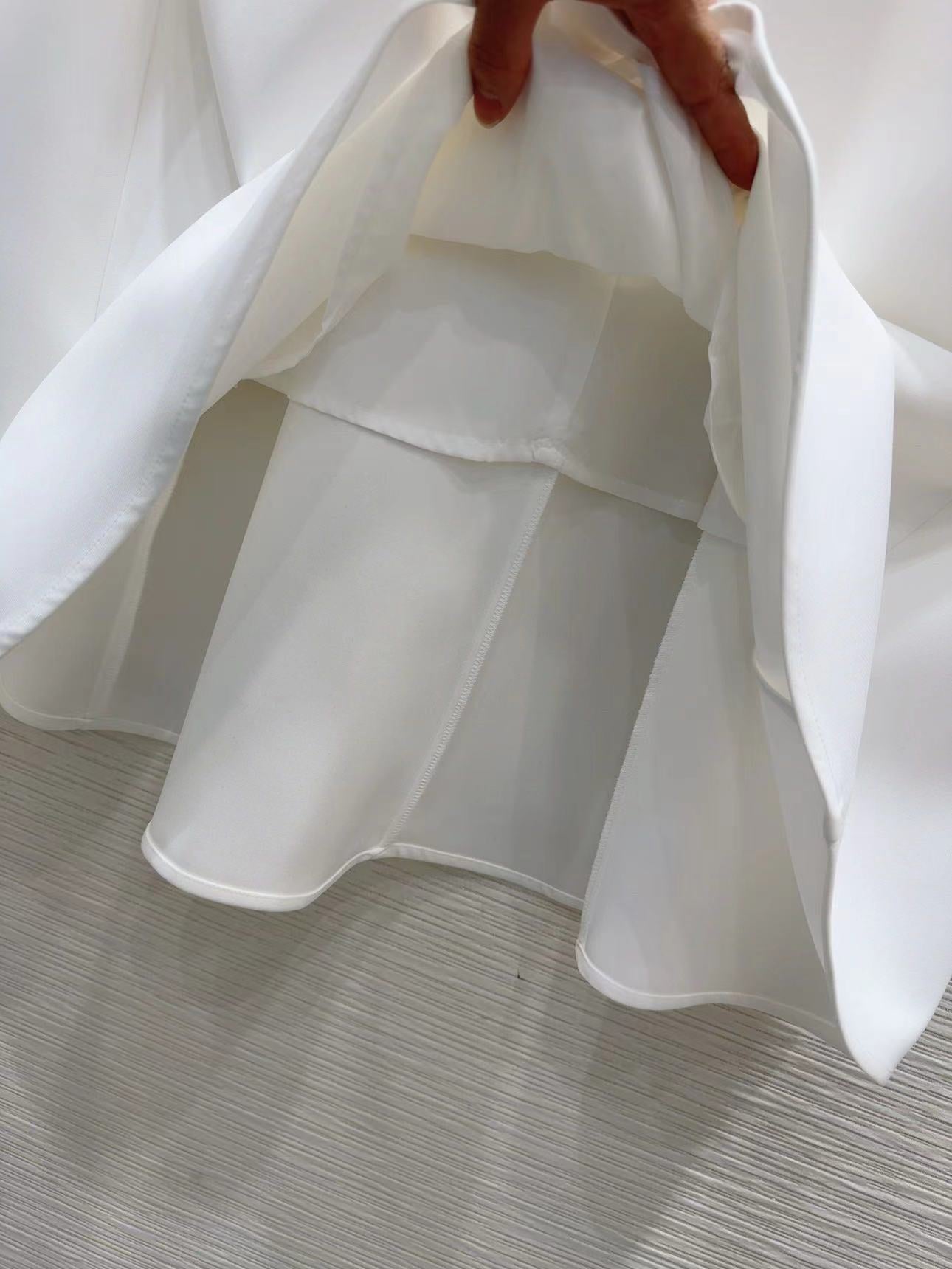 Bow Sleeveless Suspender Dress