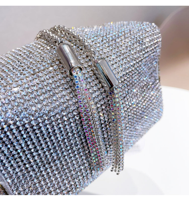 New Handbag Diamonds Evening Clutch Wedding Party Bag