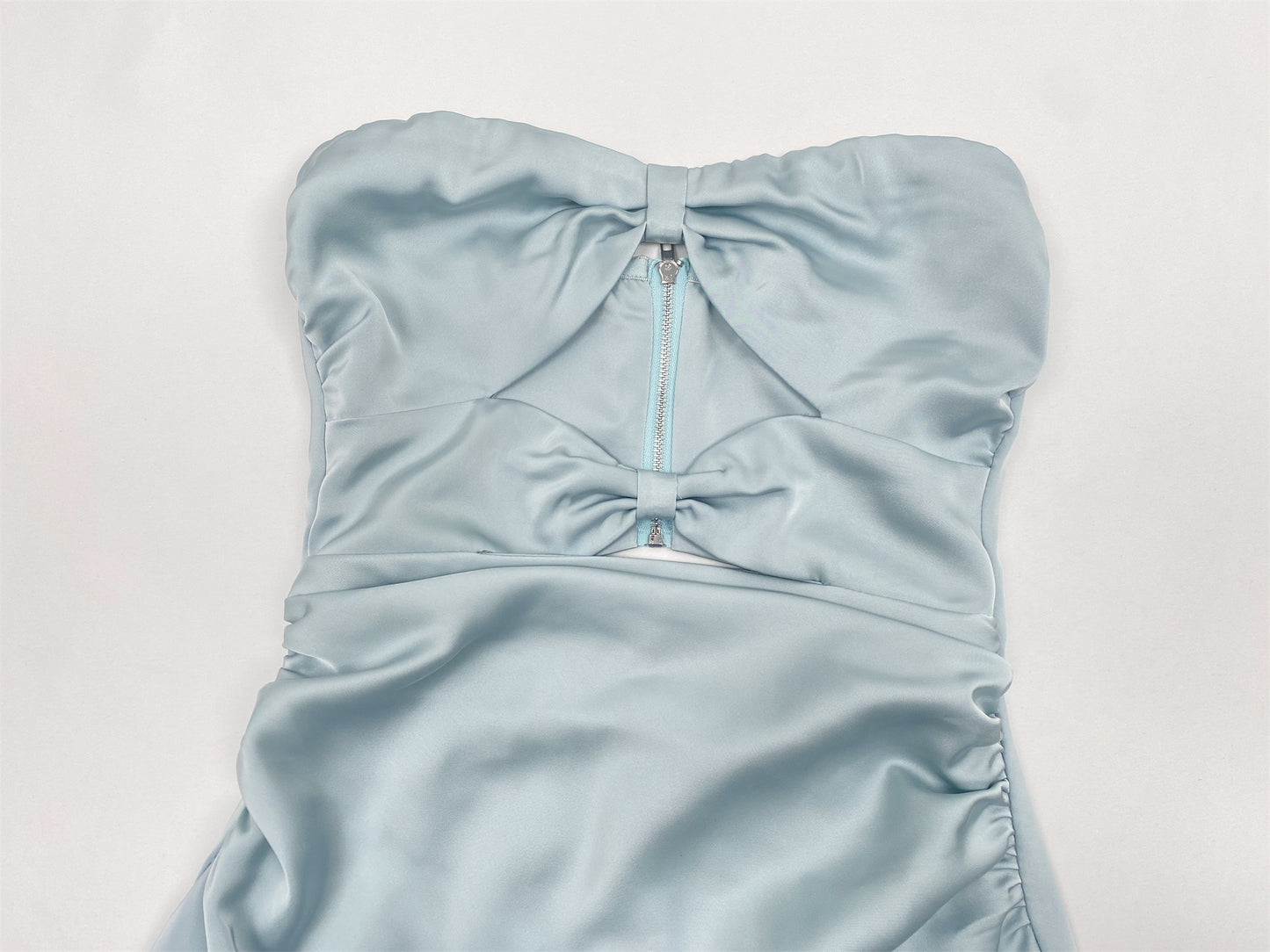 Strapless Butterfly Hollow Dress