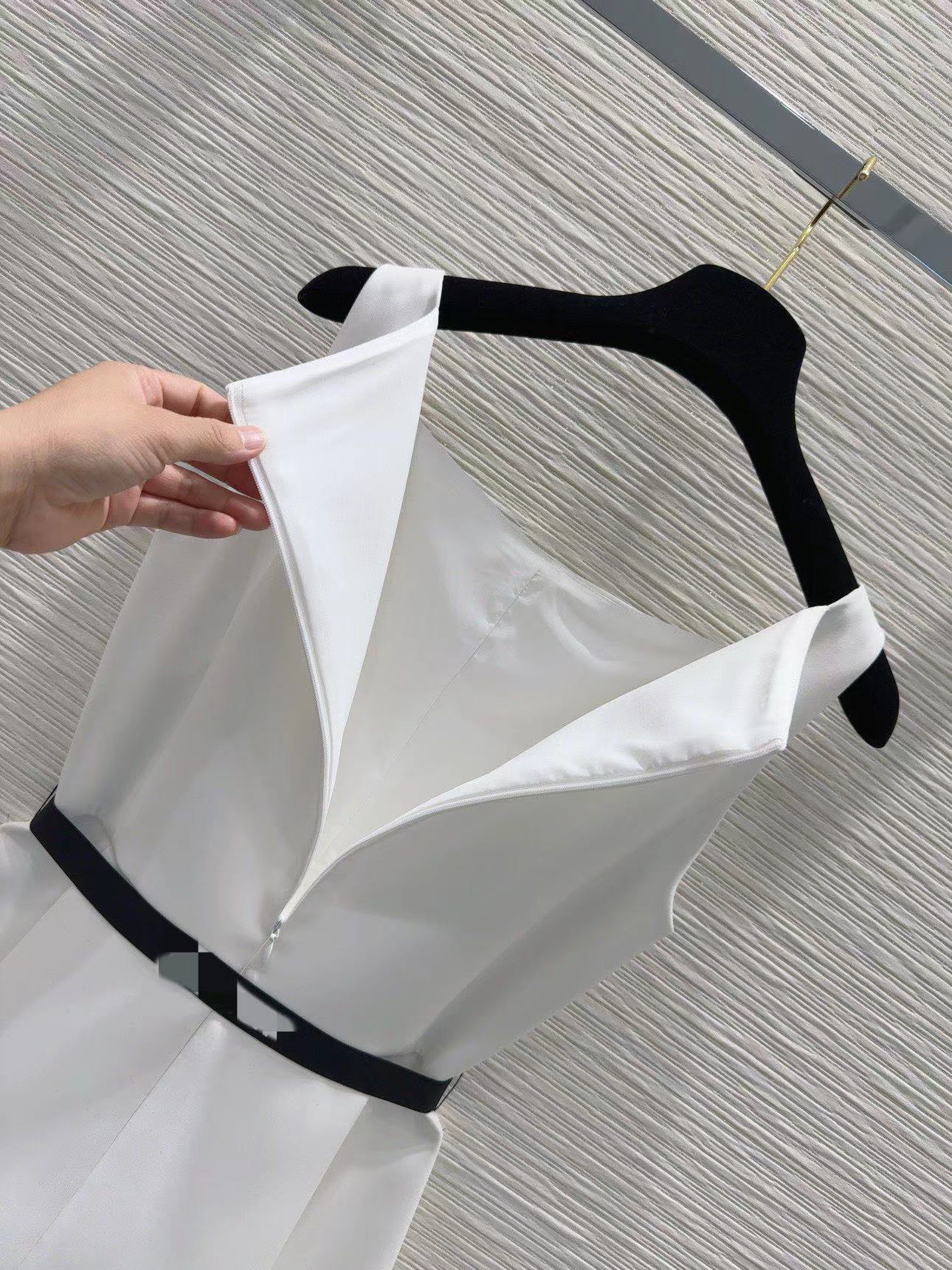Bow Sleeveless Suspender Dress