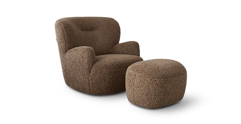 Big White Bear Leisure Chair Lamb Velvet French Cream Style Single Sofa Chair Living Room Bedroom Leisure Sofa