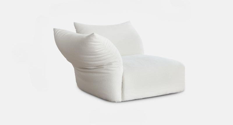 Italian minimalist petal sofa designer creative special-shaped modular sofa corner fabric sofa
