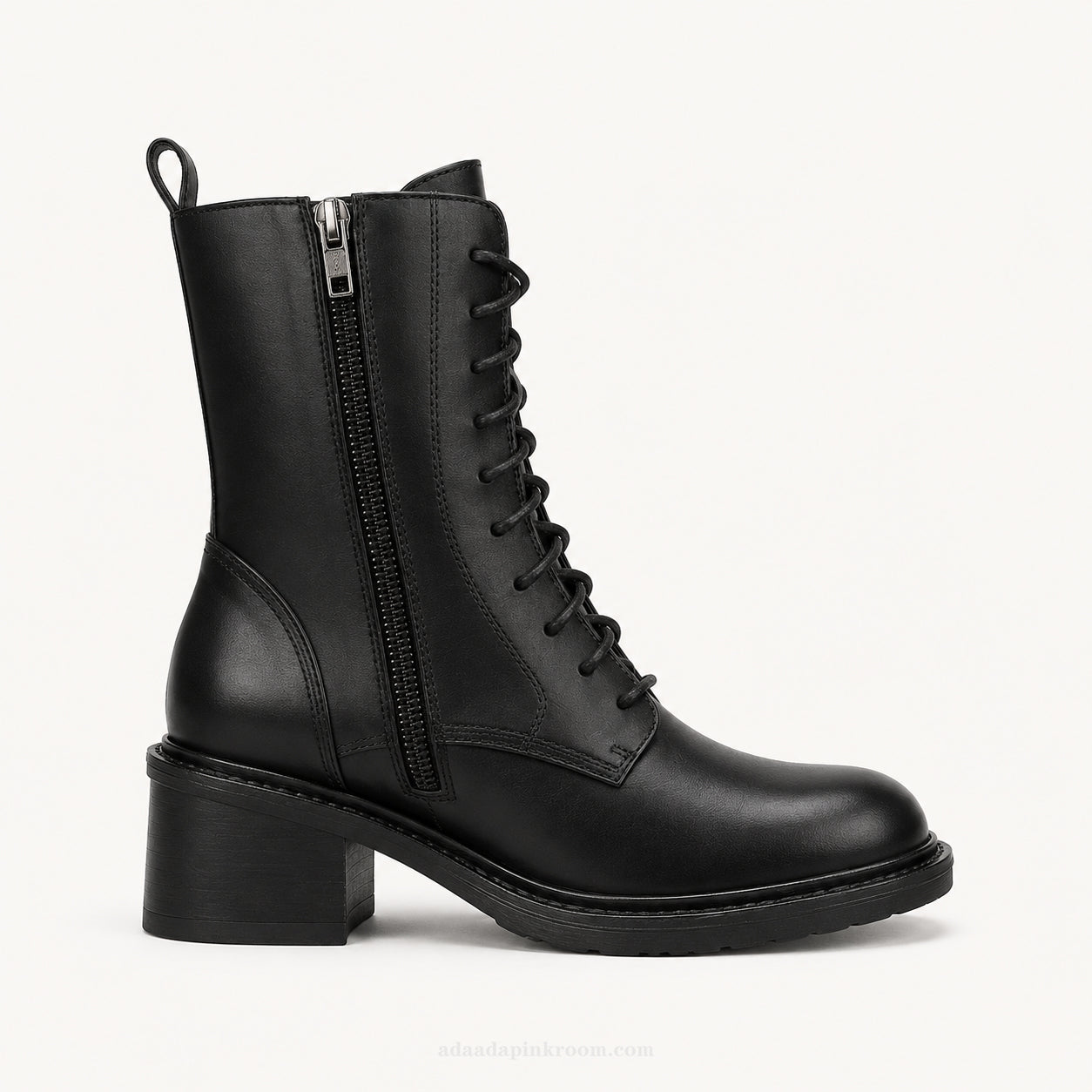 Lace-Up Ankle Boots