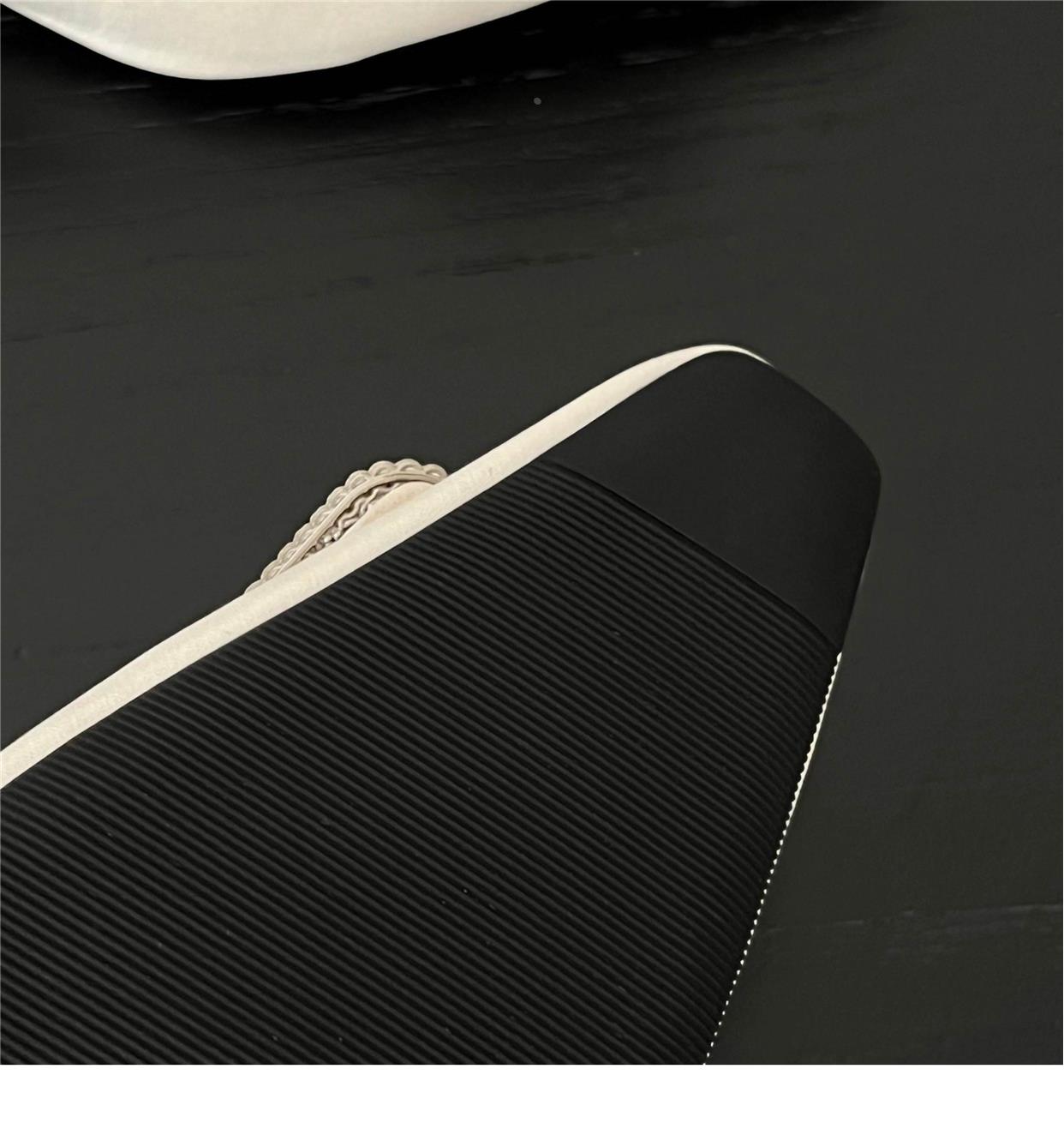 Square toe rhinestone shallow heel shoes