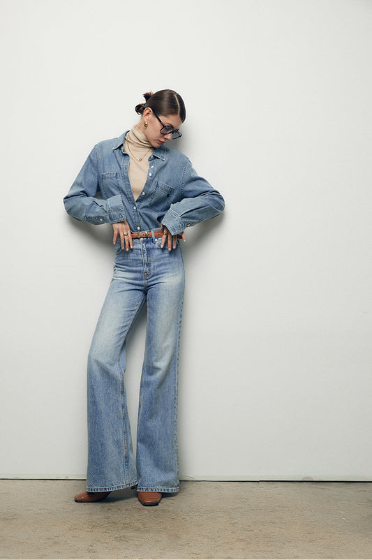 Style Relaxed Slim Boot Straight Jeans