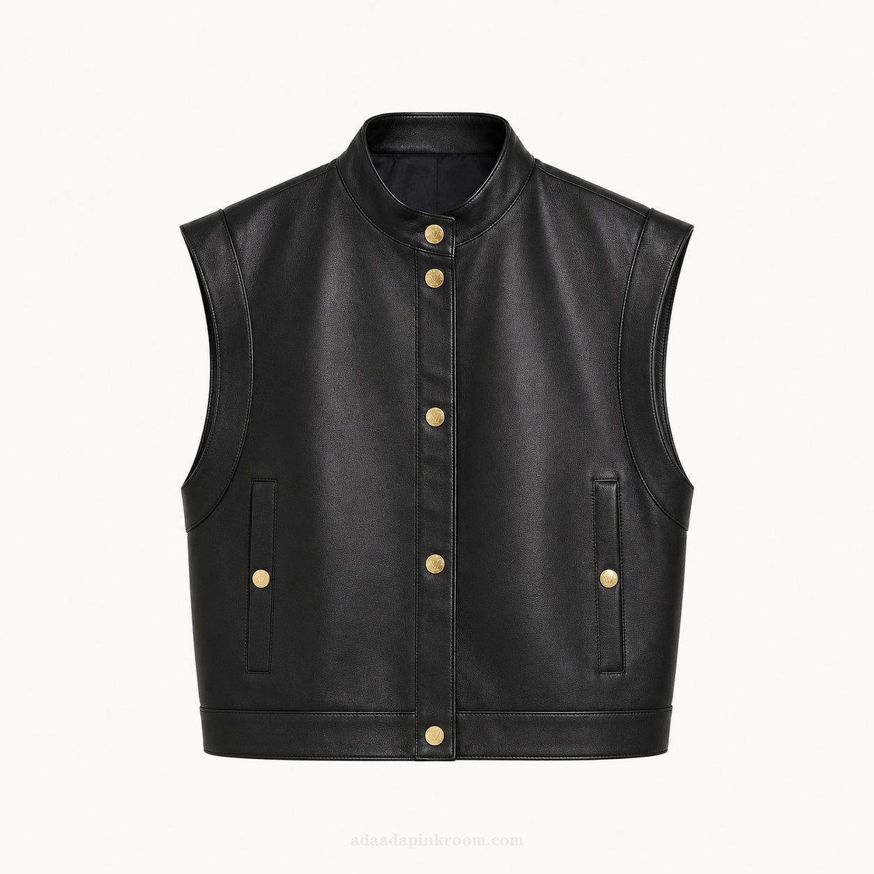 Leather-Effect Vest