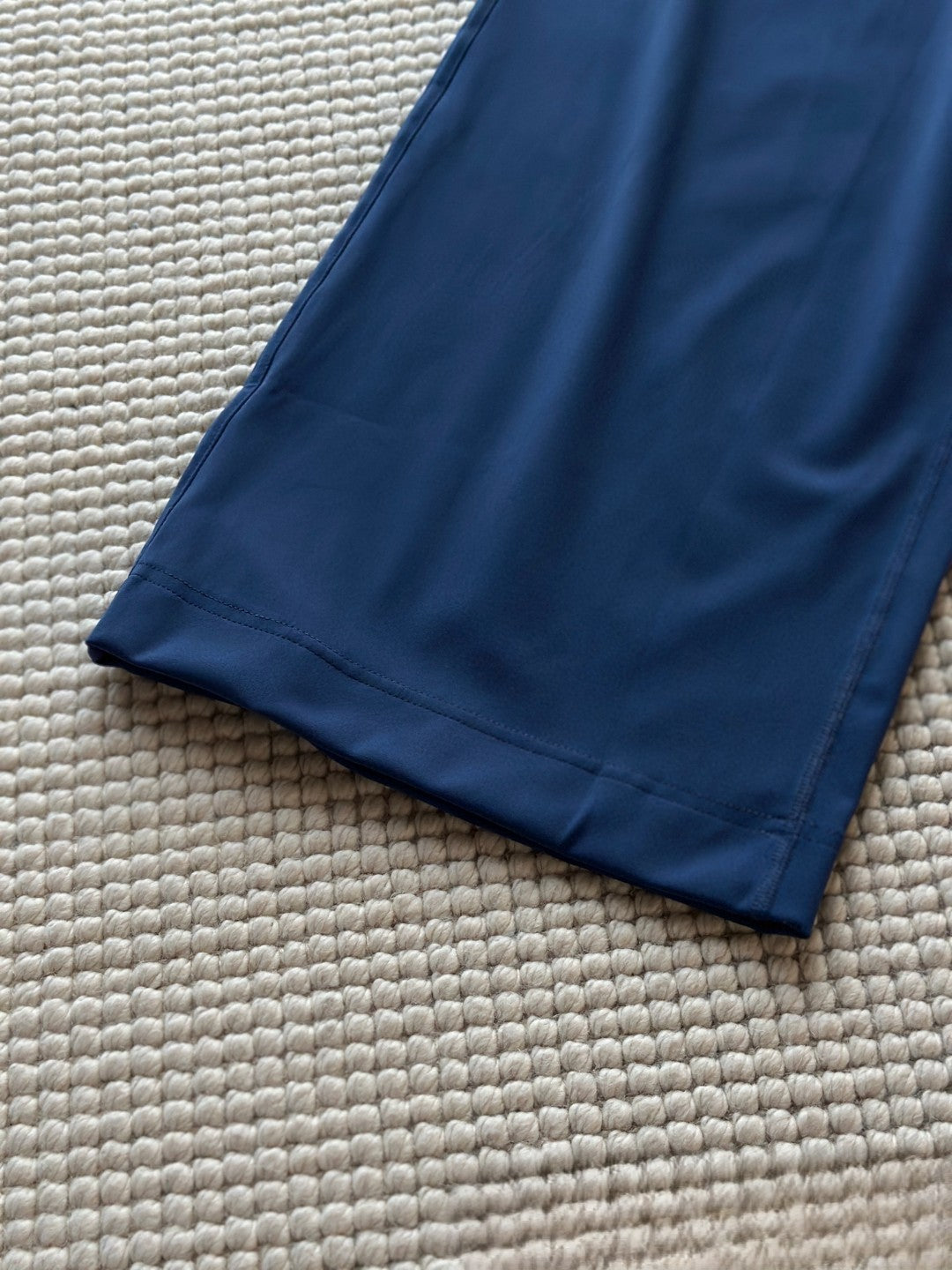 High waist drawstring straight yoga pants