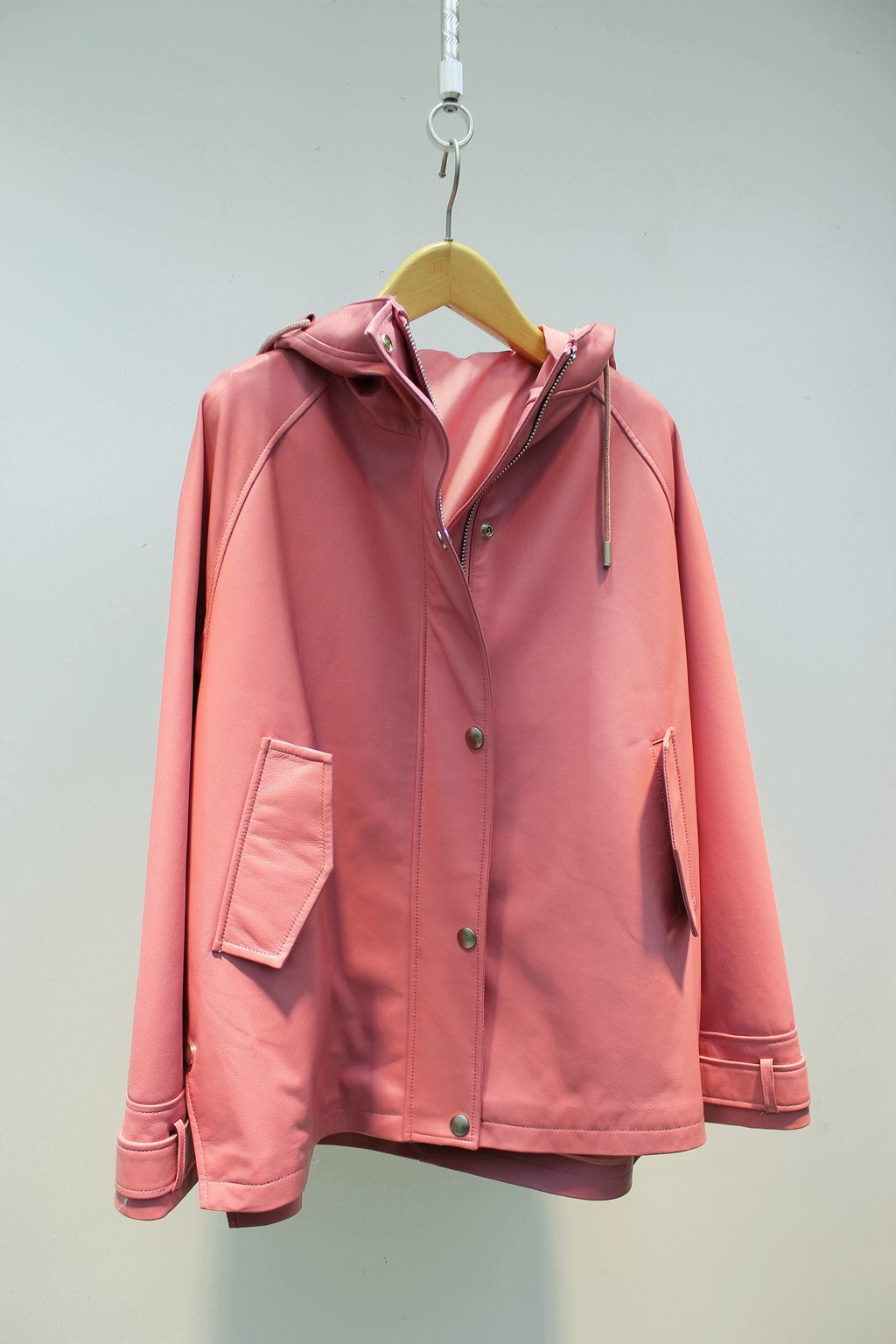 Sheepskin leather jacket