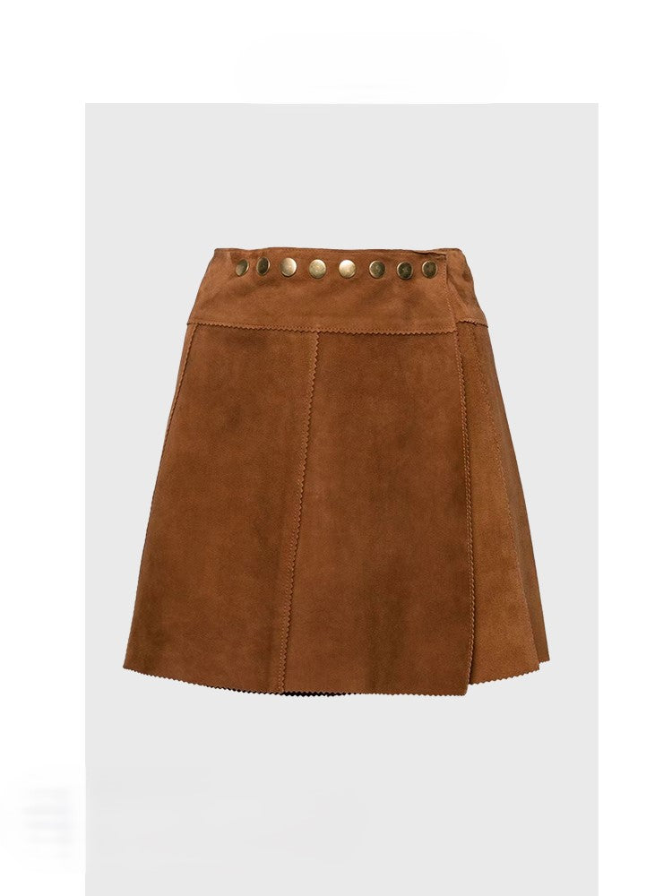 High waist short skirt