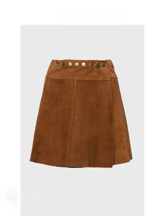 High waist short skirt
