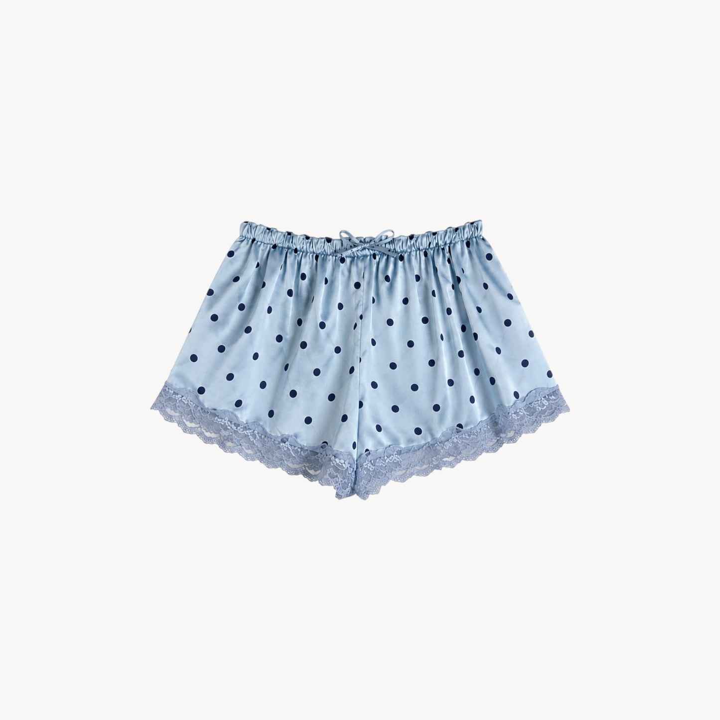 POLKA DOT SATIN PAJAMA SET