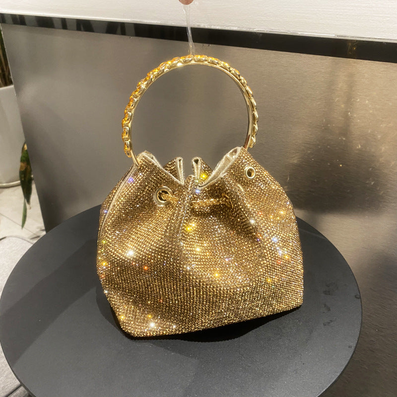 New Handbag Diamonds Evening Clutch Wedding Party Bag