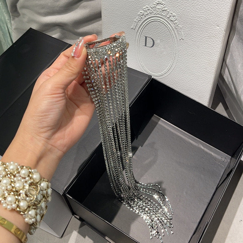 Temperament clip, super nice and trendy personalized sparkling diamond headwear