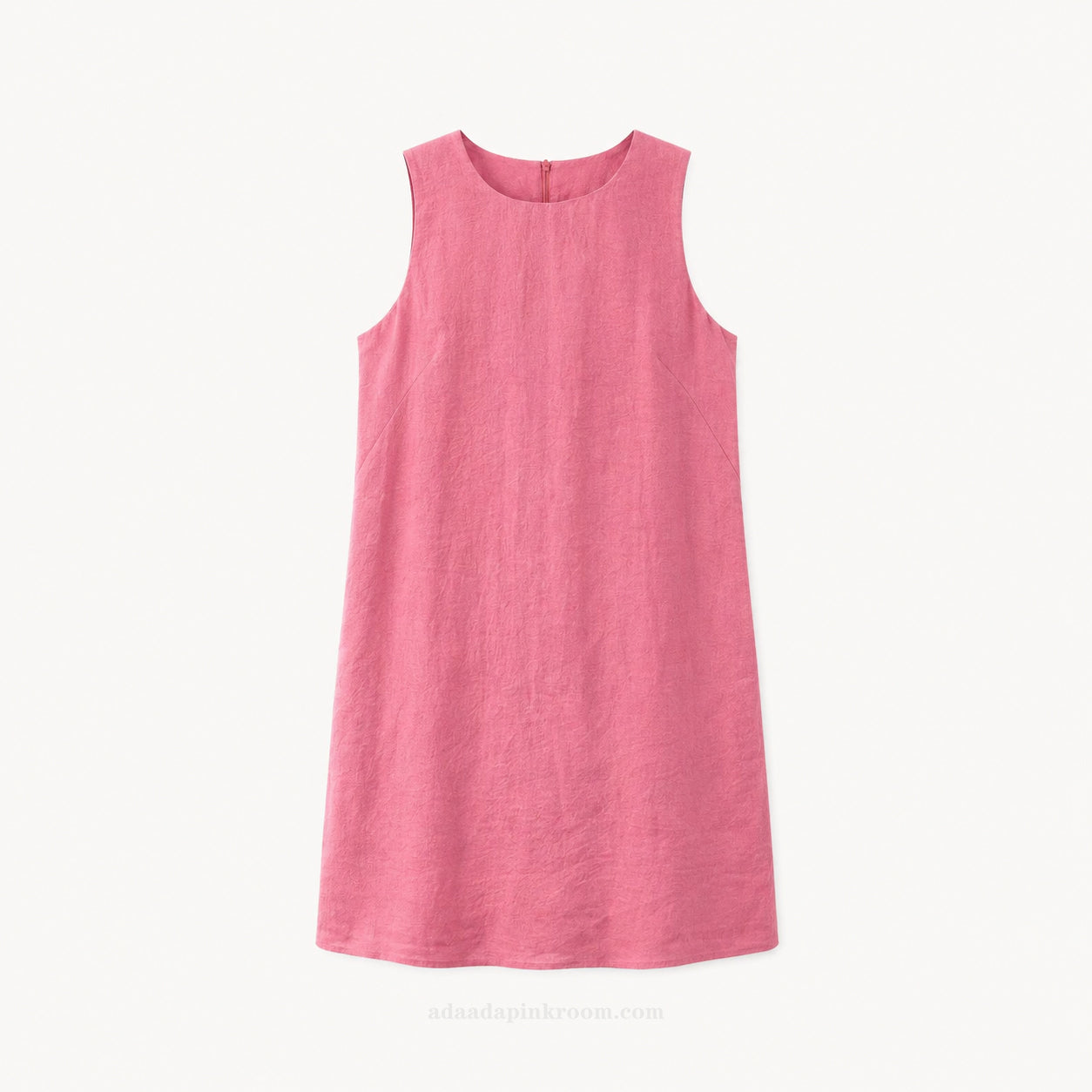 ROSA Linen-Blend Mini Dress