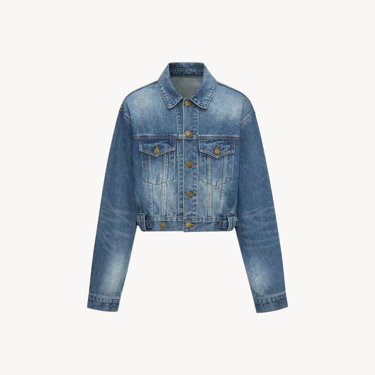 CROPPED DENIM JACKET