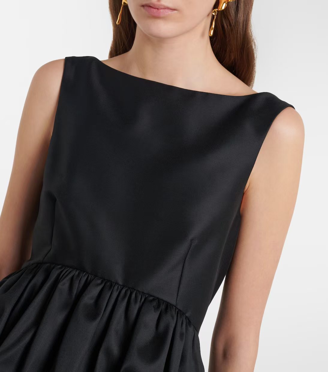 Ruffled Peplum Top