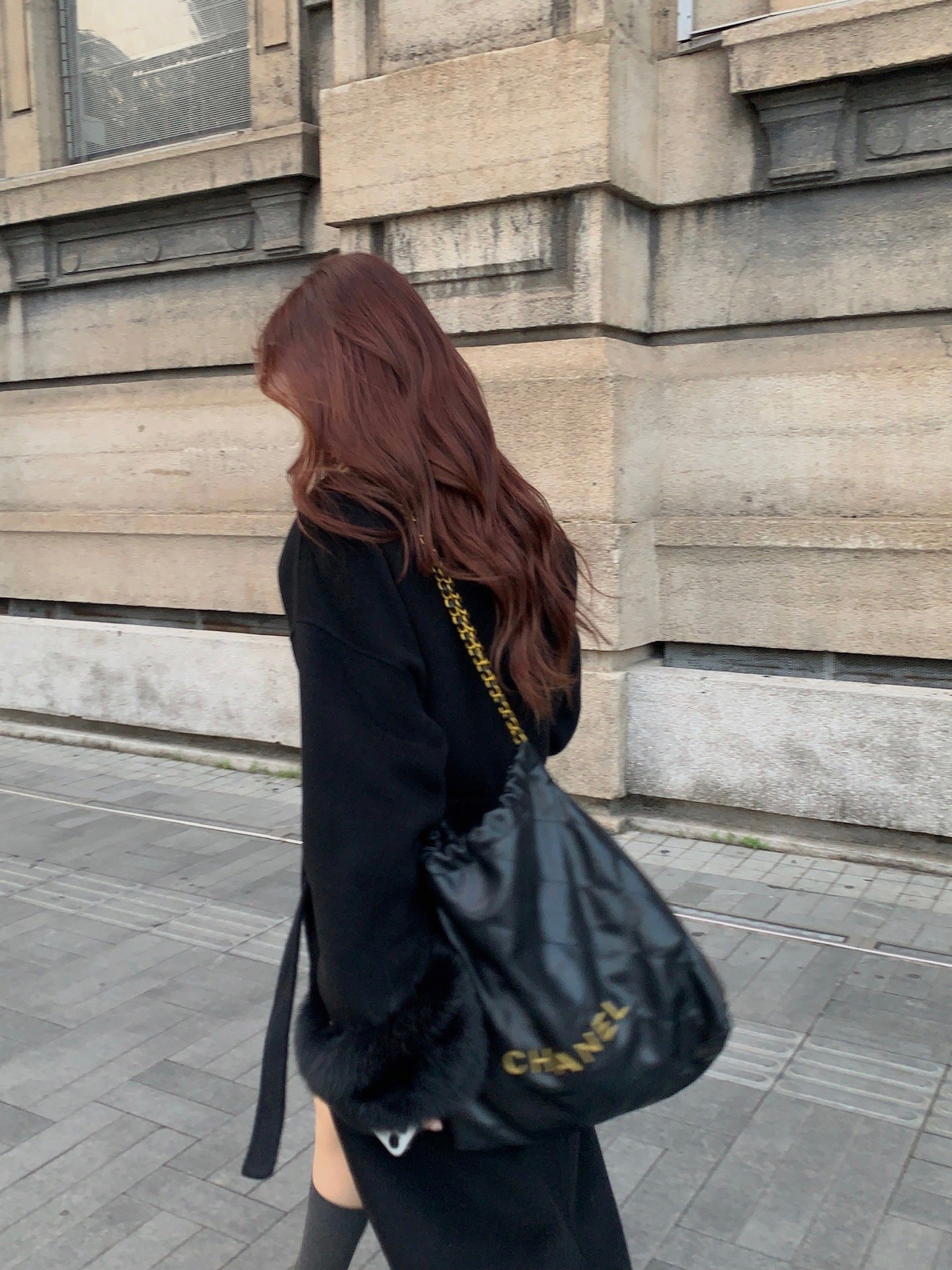 Sheep wool double-faced coat