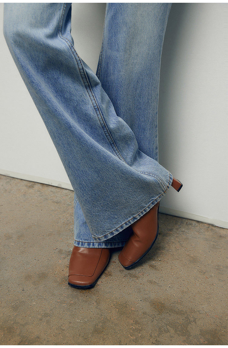 Style Relaxed Slim Boot Straight Jeans