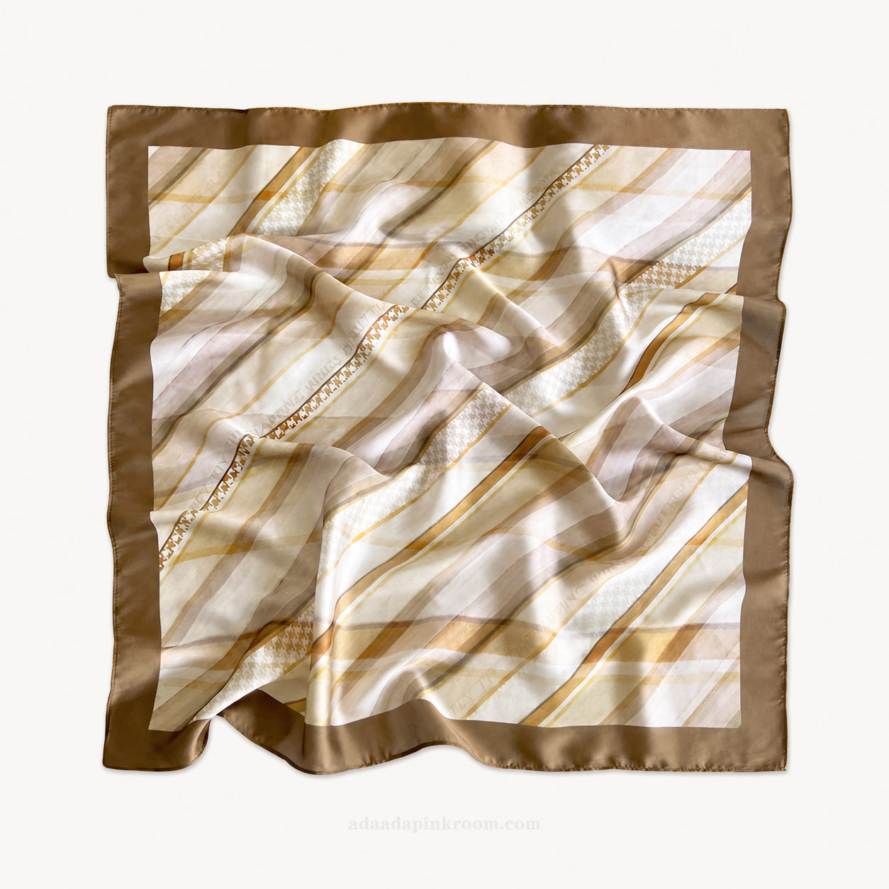 PRINTED SATIN SCARF