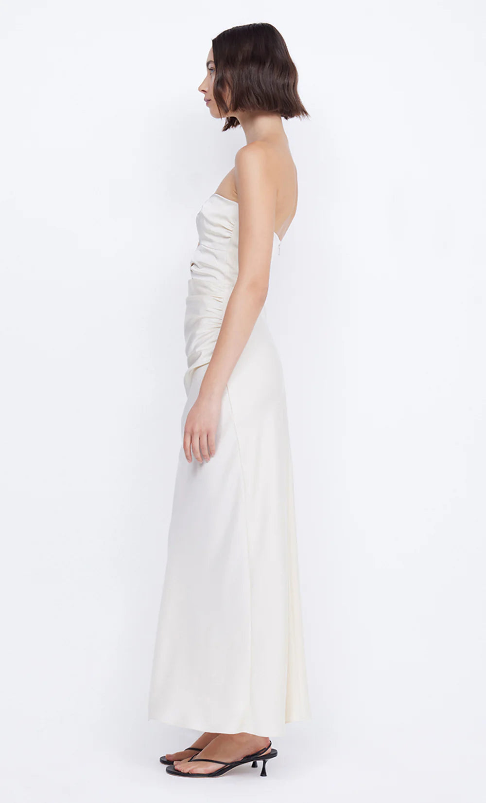 Strapless Butterfly Hollow Dress
