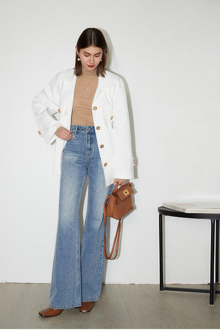 Style Relaxed Slim Boot Straight Jeans
