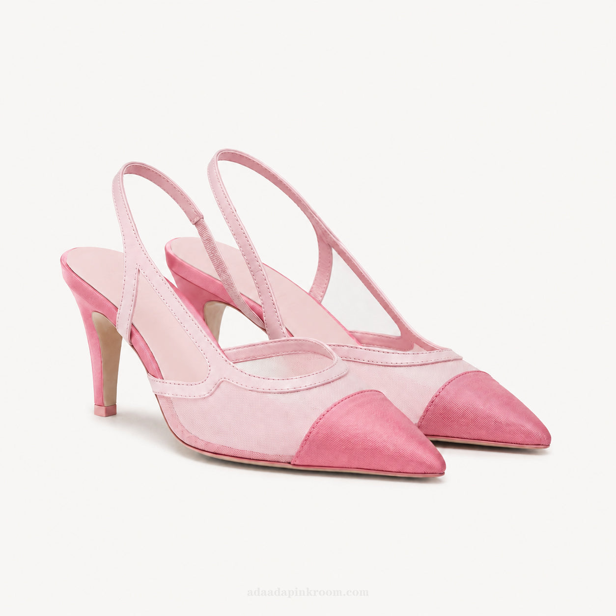 Pointed Slingback Heels