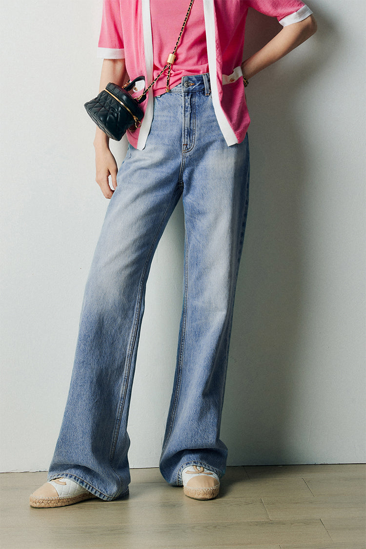 Style Relaxed Slim Boot Straight Jeans