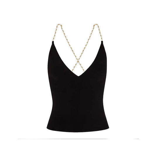 Black camisole short style hot girl style