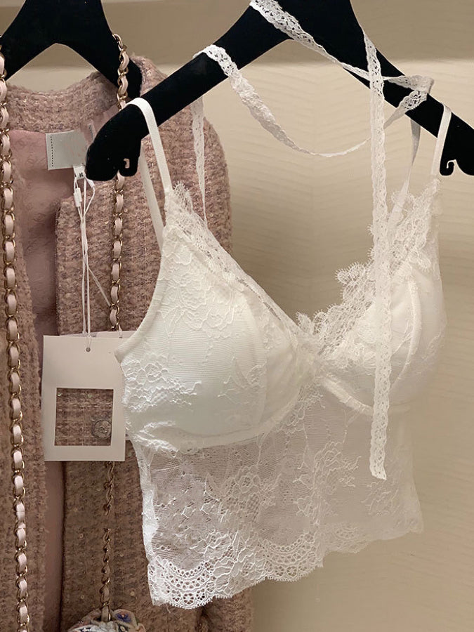 Lace trim camisole