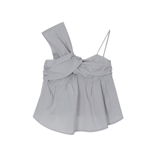 Gray camisole with hot girl style