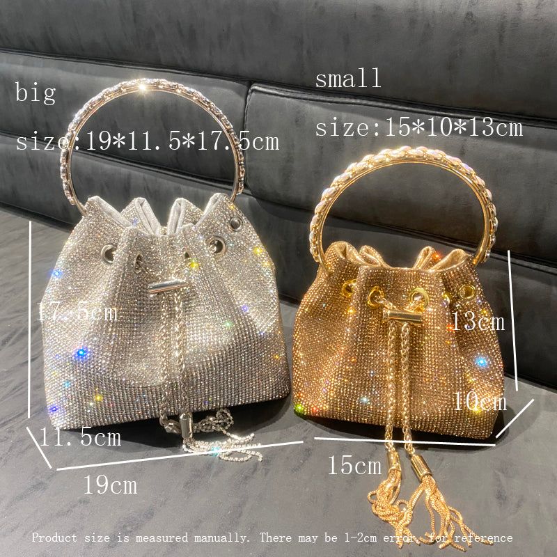 New Handbag Diamonds Evening Clutch Wedding Party Bag