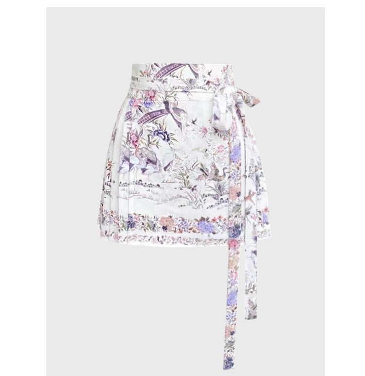 New Chinese style horse face skirt