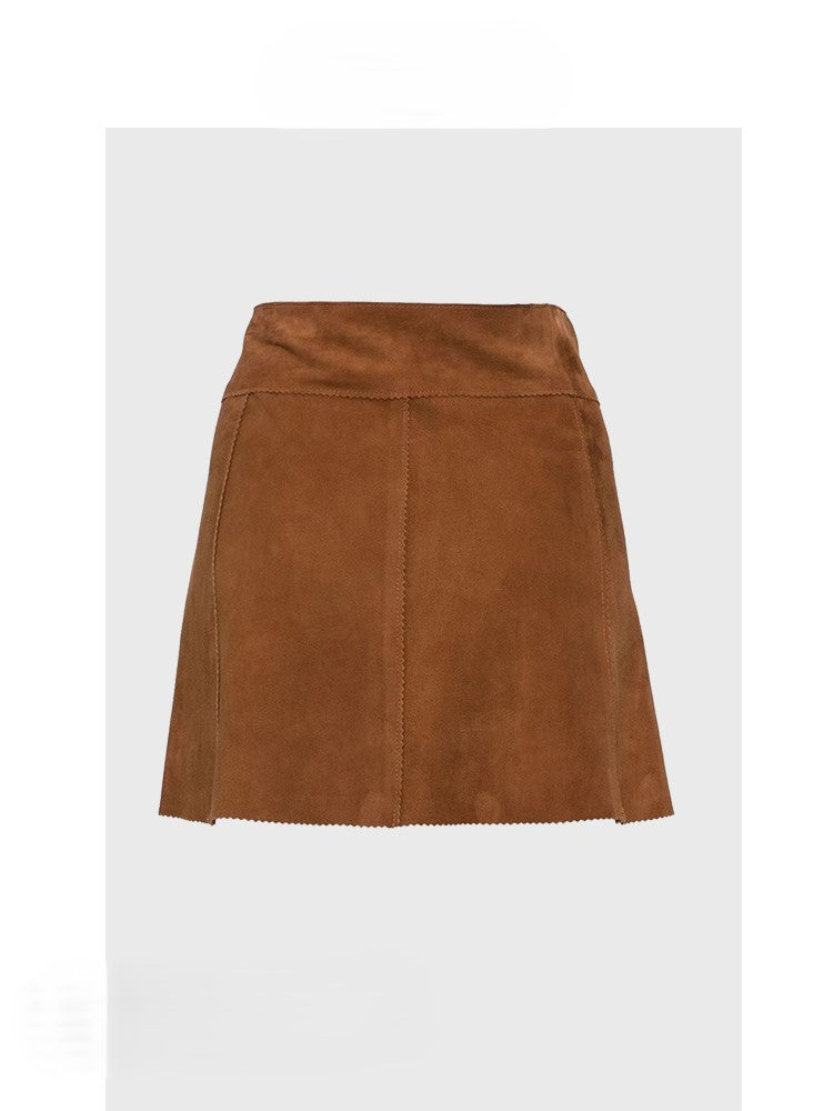 High waist short skirt