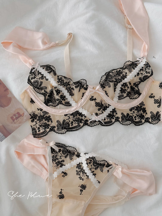 French pure lust sexy small breast push-up underwire bra