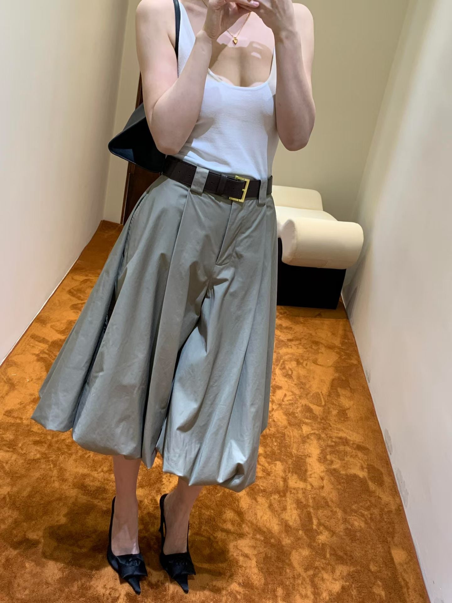 Balloon Culotte Pants