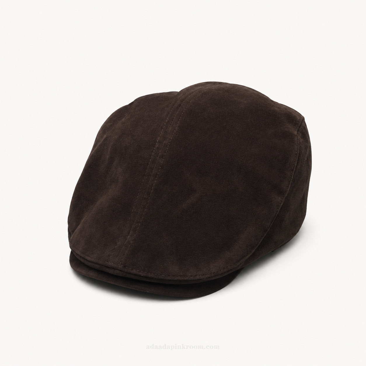 Suede-Effect Flat Cap