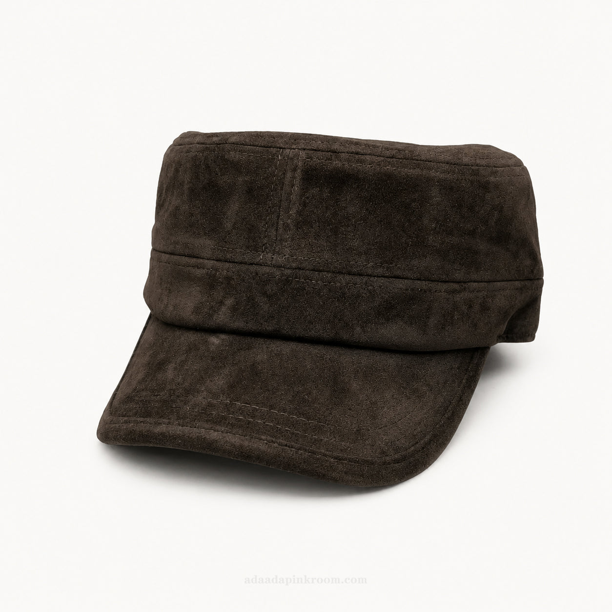 Suede-Effect Cadet Cap