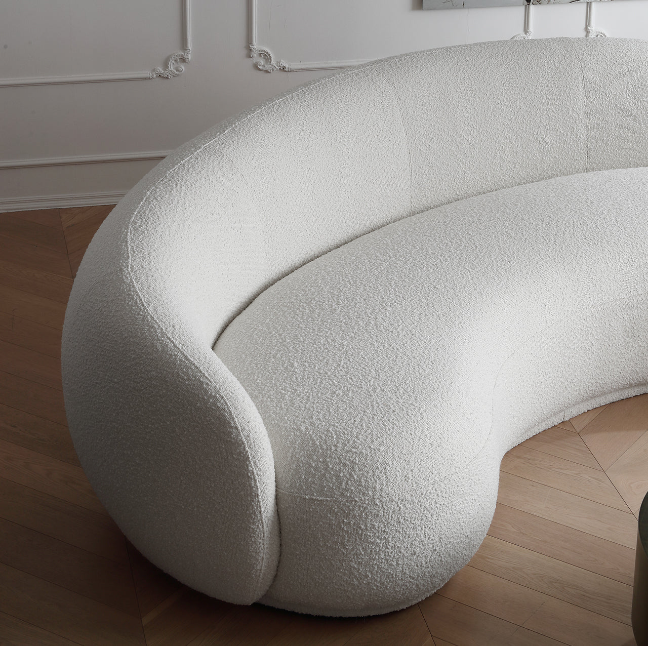 Minimalist special-shaped sofa Italian style designer living room Julep sofa curved cashew sofa