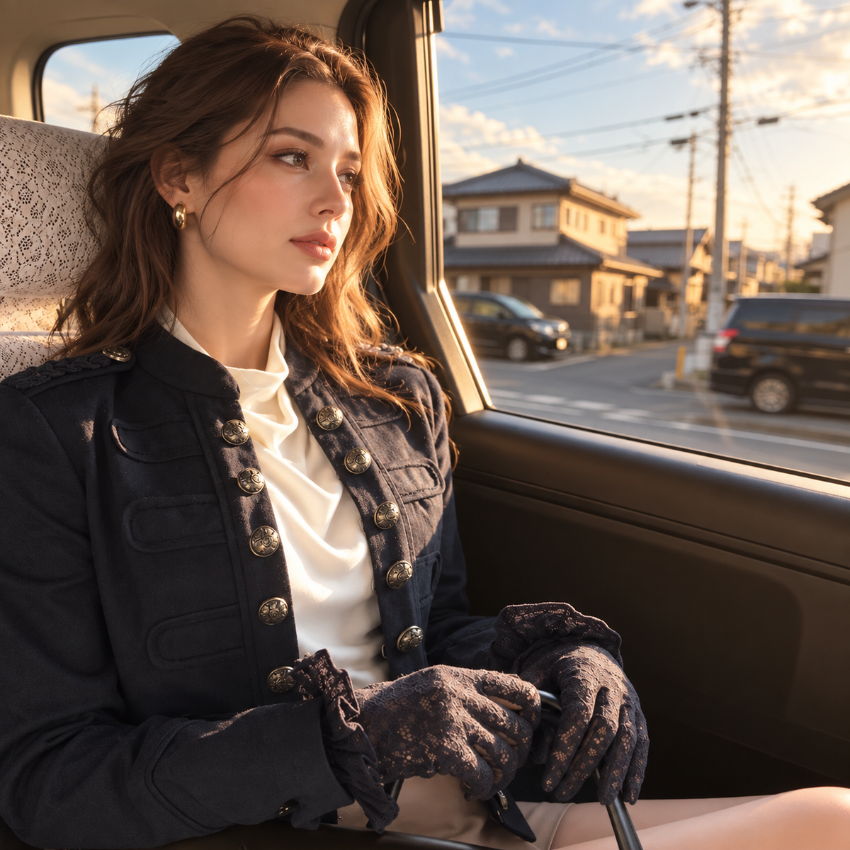 Military Button Jacket