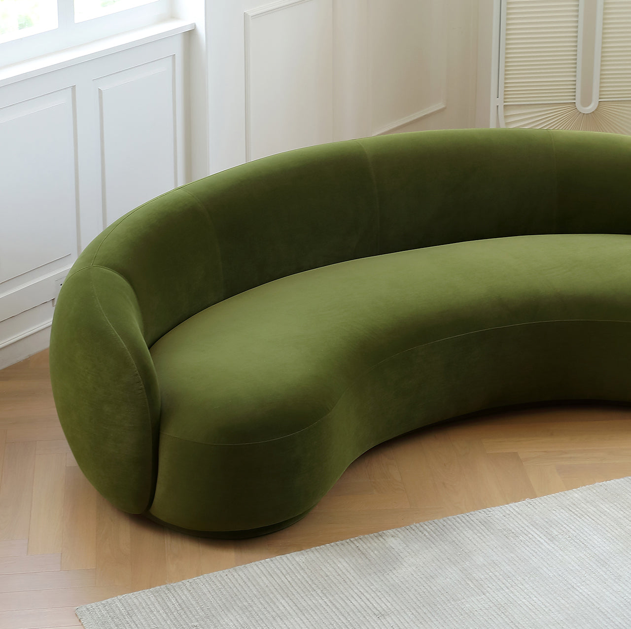 Minimalist special-shaped sofa Italian style designer living room Julep sofa curved cashew sofa